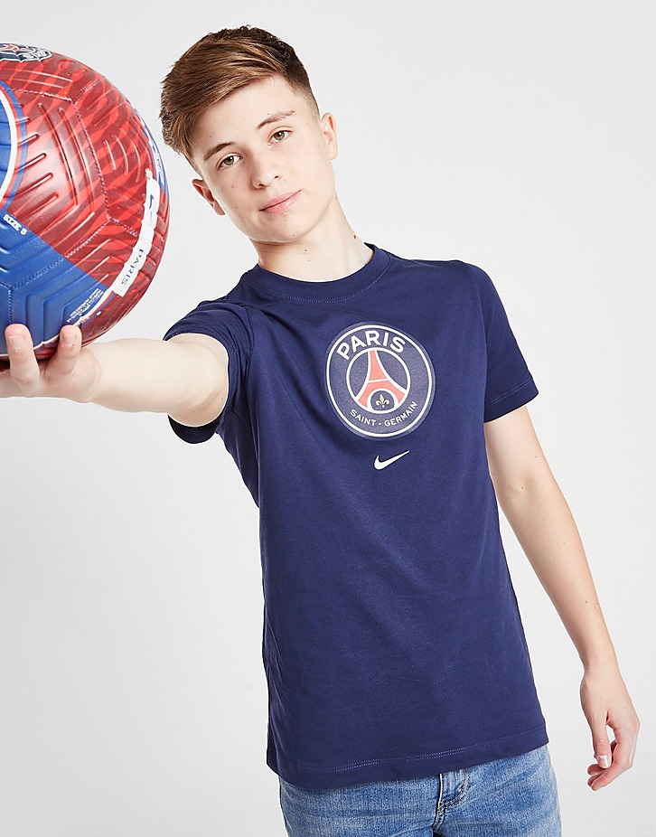 Nike Paris Saint Germain Crest T-Shirt Junior